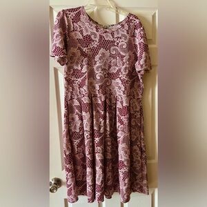 3XL LuLaRoe Amelia Dress